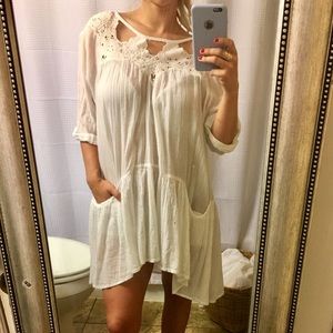 Free People gauze dress